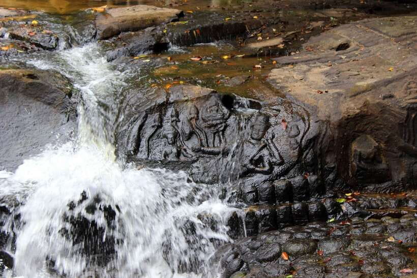 Phnom Kulen National Park Admission Ticket - At the Reclining Buddha, allow time for the steps