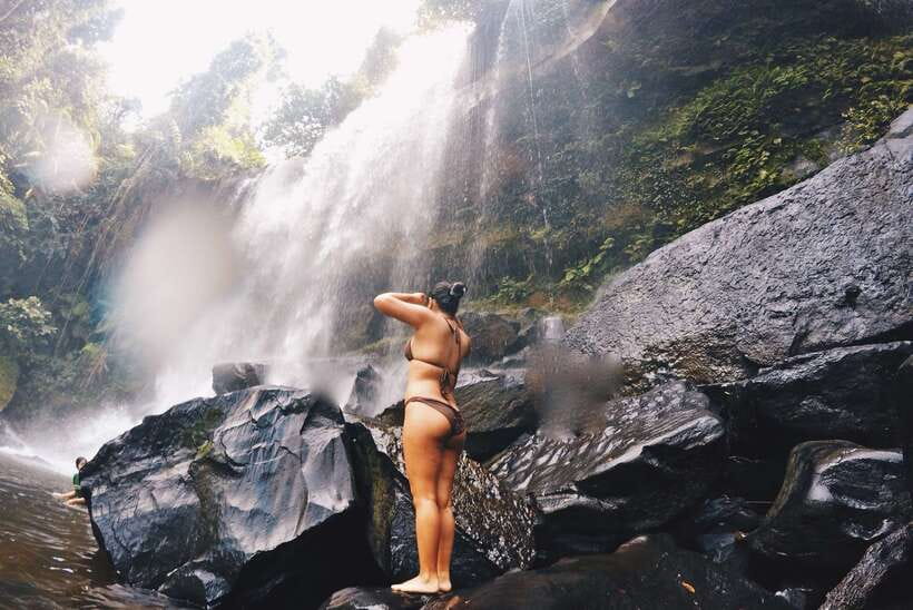 Phnom Kulen National Park Admission Ticket - The waterfall is the cool finish