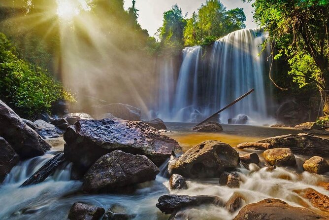 Phnom Kulen Waterfall National Park from Siem Reap - Stop two: the Valley of the Lingas