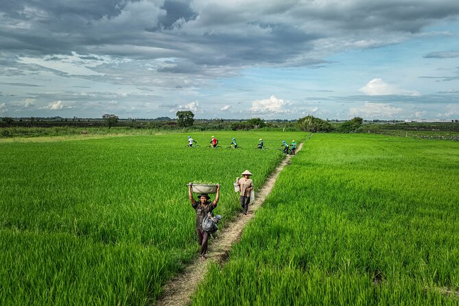 Phnom Penh Bike & Boat Sunset Tour / E-Bike Available - Mekong trails and the final boat ride