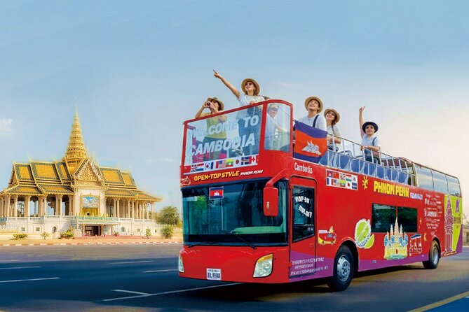 Phnom Penh Hop-on Hop-off Bus with Free Boat Cruise 1 Day Pass - Key points before you board