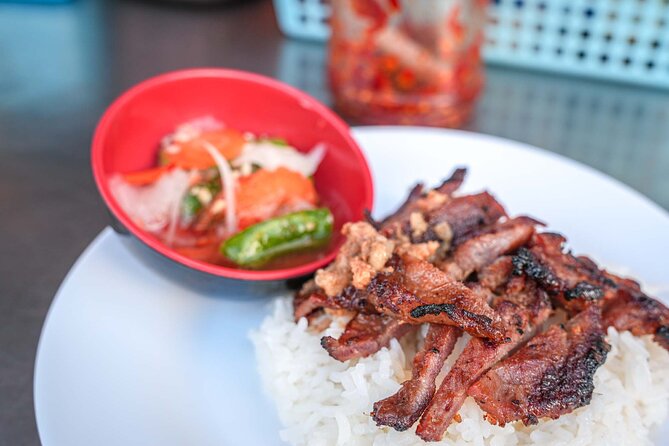 Phnom Penh Morning Market & Food Tour by Tuktuk - Includes All Food & Drinks! - The first bowl of noodles and a cup of local coffee