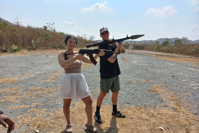 Phnom Penh Outdoor Shooting Range - Food, drinks, and the long half-day schedule