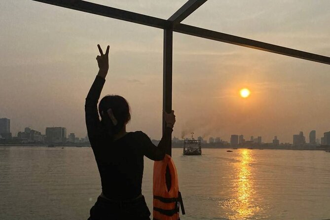 Phnom Penh: Sunset Cruise- Free Cold Beers, Sodas & fruit platter - Pickup, transport, and practical planning