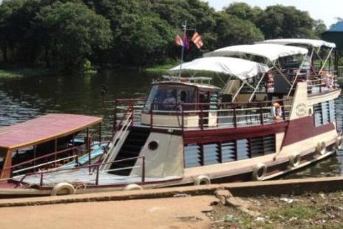 Phnom Penh to Siem Reap Cruise/road tour or Siem Reap/Phnom Penh - BBQ lunch, vegetarian food, and drinks