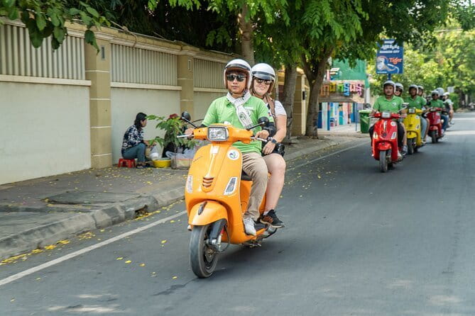 Phnom Penh Vespa City Tour and Sunset Boat with drinks - Sunset on the Mekong and Tonle Sap