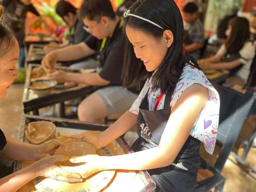 Pottery Classes Siem Reap with Pick up Drop off - The tuk tuk ride into central Siem Reap
