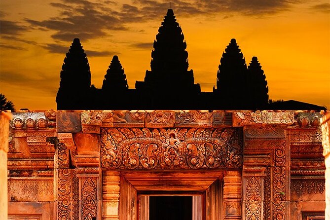 Private Angkor Sunrise Bayon Ta Prohm Bonteay Srie Vip Tour - Angkor Thom and Bayon’s remarkable faces