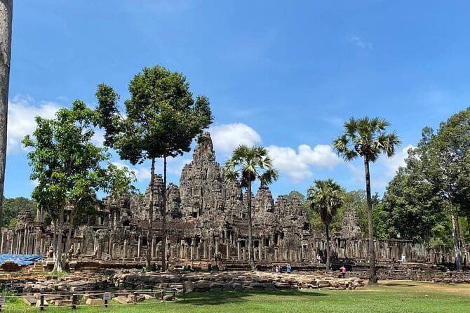 Private Angkor Wat Tour by Tuk-Tuk with English Speaking Driver - Bayon’s stone faces