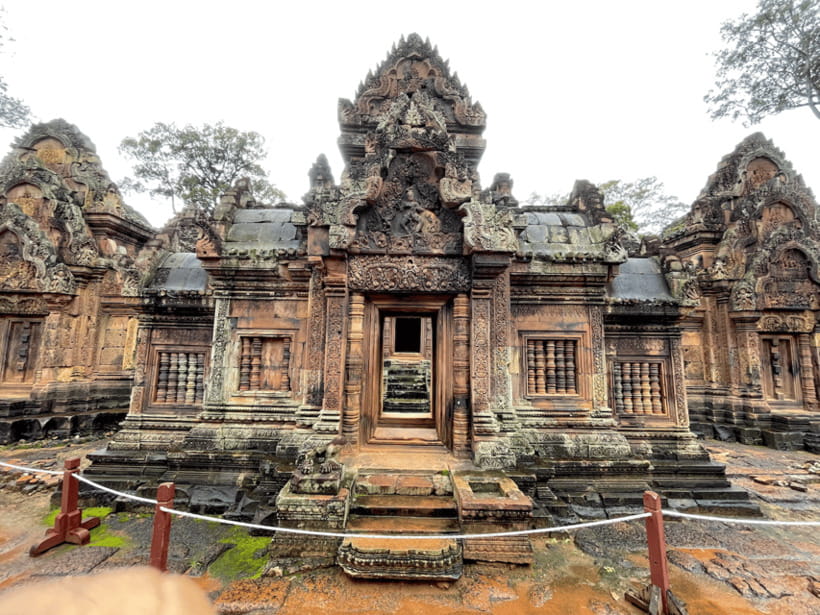 Private Banteay Srei and Grand Tour Leading by expert guide - Preah Khan: stone, trees, and a more atmospheric finish