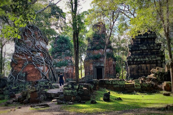 Private Guided Full-Day Tour to Koh Ker Temple with Pickup - A forest shrine near CF8F+2QM
