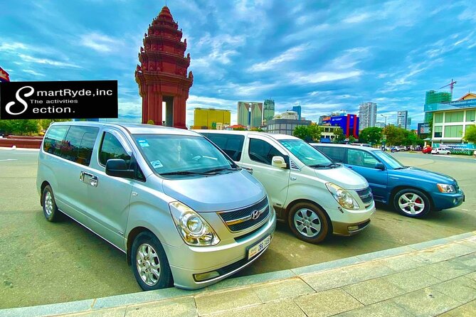 Private intercity transfer ! From any cities in Cambodia to Phnom Penh (One Way) - Meeting the Driver Without Guesswork