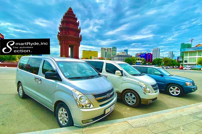 Private intercity transfer ! From Siem Reap to any cities in Cambodia (One Way) - The road portion, from departure to arrival