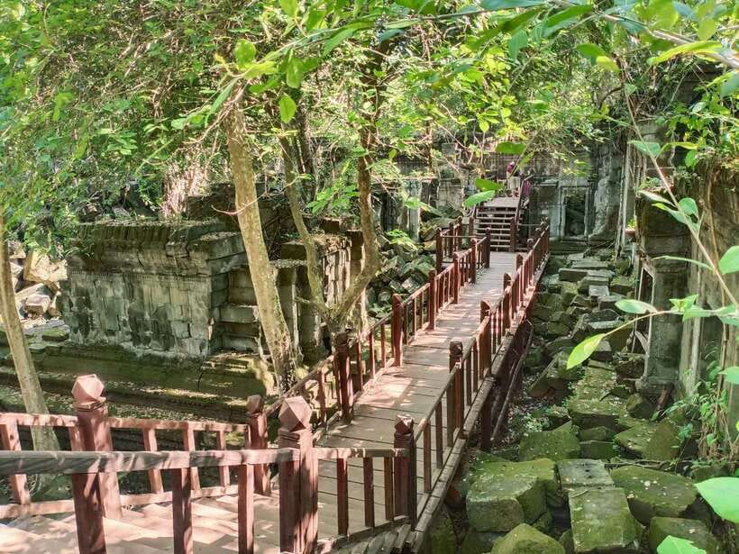 Private One Day Trip-Pyramid Temple Koh Ker and Beng Mealea - Key points at a glance
