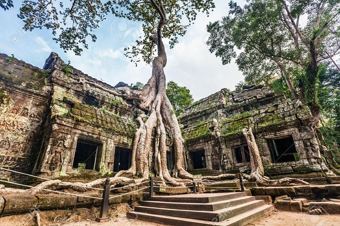 Private sunrise 'small tour' of Angkor Wat with car or van & Guide - Angkor Thom and the South Gate approach