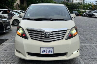 Private Transfer from Phnom Penh to Siem Reap by VIP Alphard 2010