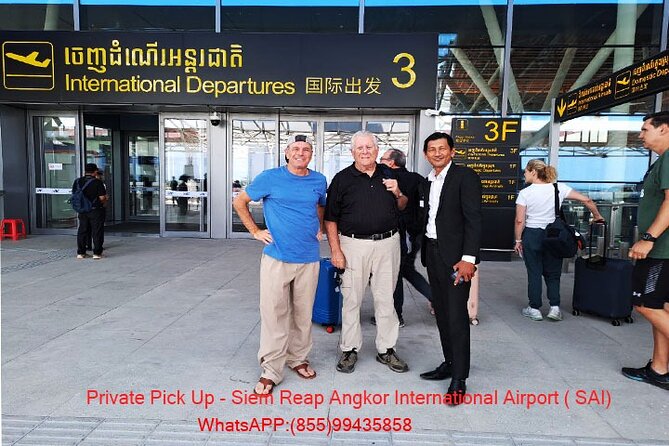 Private Transfer: Siem Reap Angkor Internation Airport to Hotel - Key points to know before you land