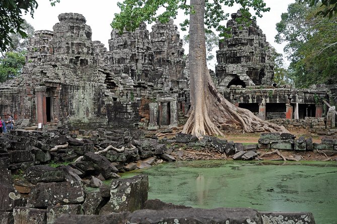 Private Tuk Tuk Tour to Angkor Wat and Small Circle with Two Extras - Banteay Kdei and Ta Prohm, from quiet corridors to jungle roots