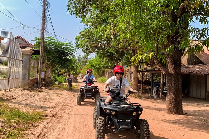 Quad Bike Ride Explore Local Villages - Through Khmer villages and rice paddies