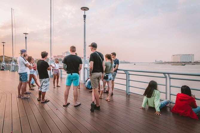 Riverside Walking Tour with Snack, Drinks & Local Ferry Ride - Starting at Mad Monkey Phnom Penh at 4:30 pm