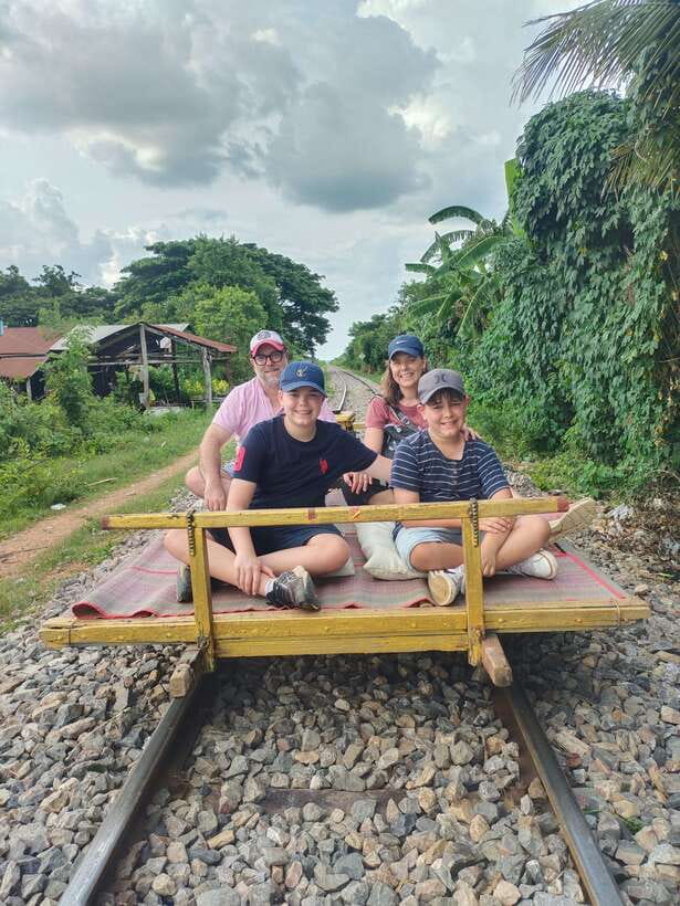 Secret Countryside Rice fields-Bamboo Train/Bat Cave - Why this Battambang afternoon works so well