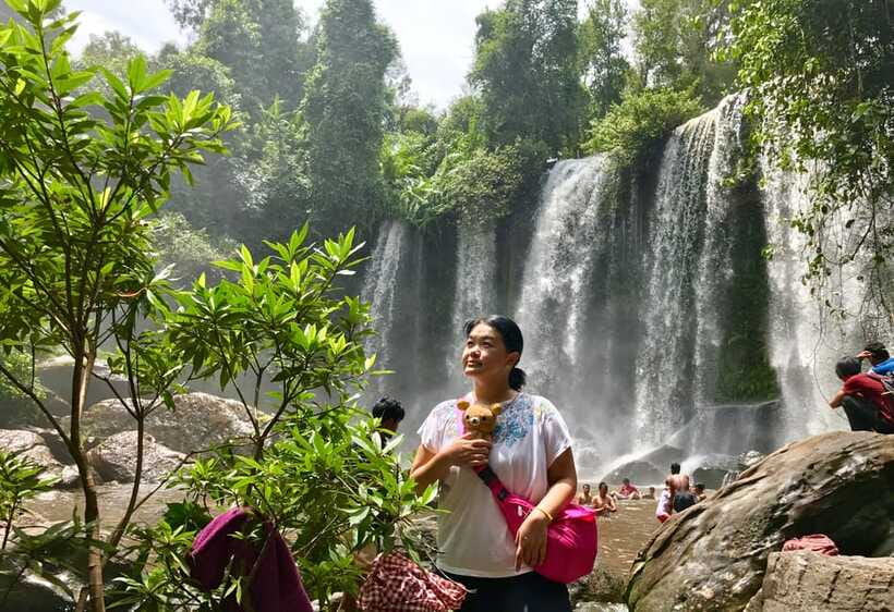 Shared tour: Kulen Mountain & Waterfalls - Small group - Palm sugar and the countryside after the park