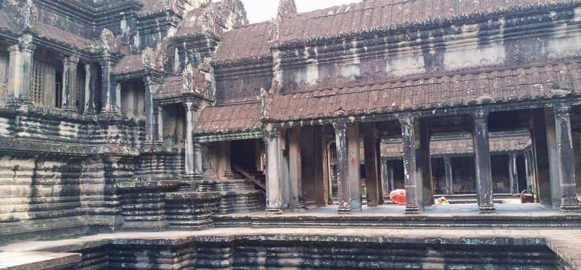 Sharing Trip to Angkor Temple with sunset - Ta Prohm and the roots over the stones