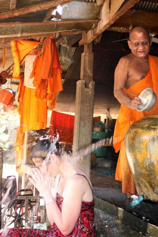 Siem Reap: 1-Hour Cambodian Buddhist Water Blessing - The tuk-tuk ride south of Siem Reap