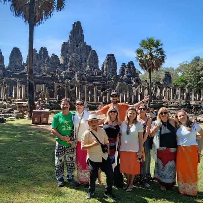 Siem Reap: 2-Day Private Angkor Wat & Angkor Temples Tour - Day one: Angkor Thom and the faces of Bayon
