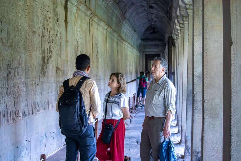 Siem Reap: Angkor Sunrise Private Tour - World Heritage Site - Angkor Thom and the Bayon’s stone faces