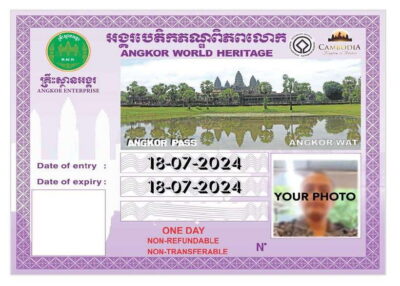 Angkor Wat Admission Ticket