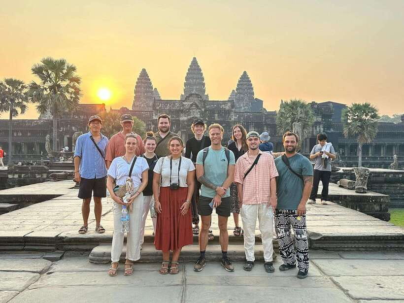 Siem Reap: Angkor Wat: Small-Group Sunrise or Sunset Tour - The pre-dawn ride from Siem Reap