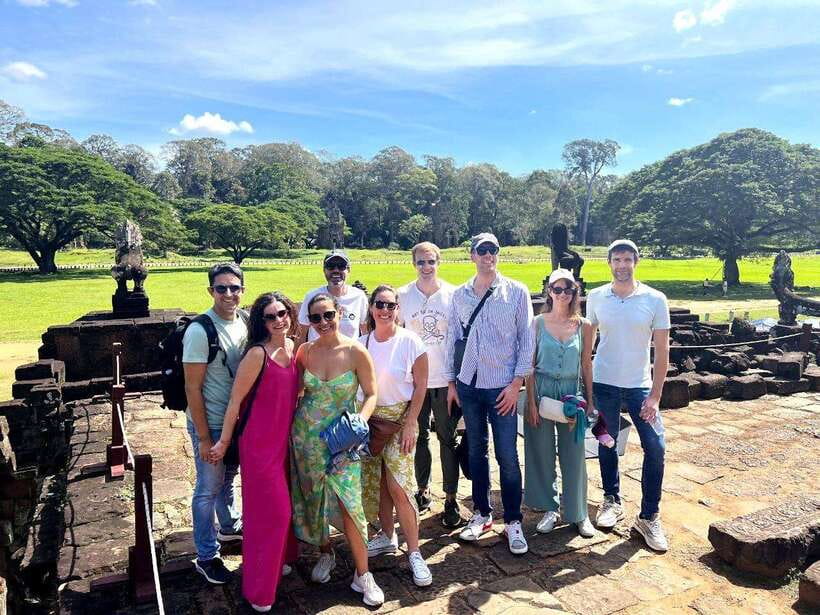 Siem Reap: Angkor Wat: Small-Group Sunrise Tour - Angkor Wat from the library pools to the upper terraces