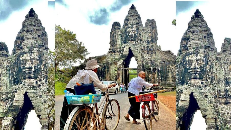 Siem Reap: Angkor Wat Sunrise Tour With Small Group - Tonle Om Gate, a short stop with strong photo appeal