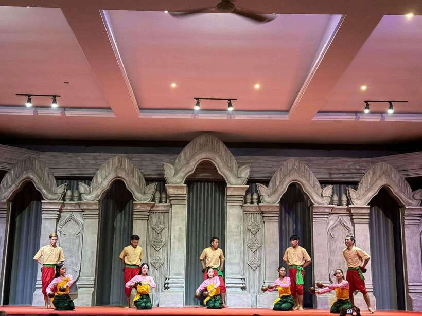 Siem Reap: Apsara Show Including Dinner & Hotel Pickup - Arriving at the modern Amazon Angkor venue