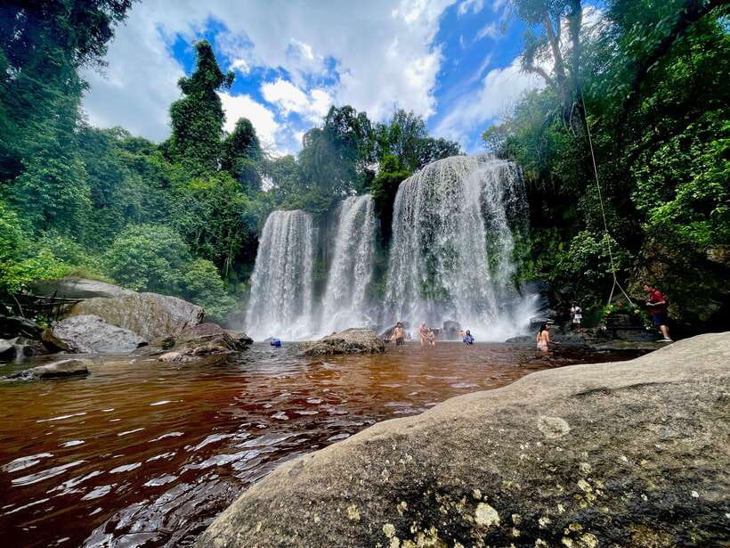 Siem Reap: Beng Mealea, Banteay Srei & Kulen Waterfall Trip - Phnom Kulen and the River of a Thousand Lingas