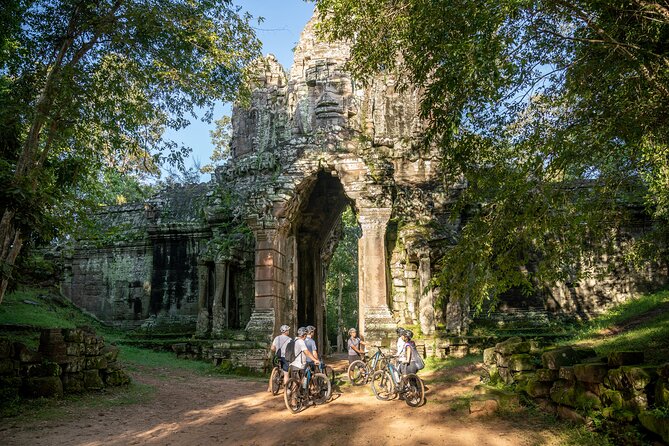 Siem Reap: Bike the Angkor Temples - Full-Day 30km Tour - Bayon and Angkor Thom: faces, gates, and royal terraces