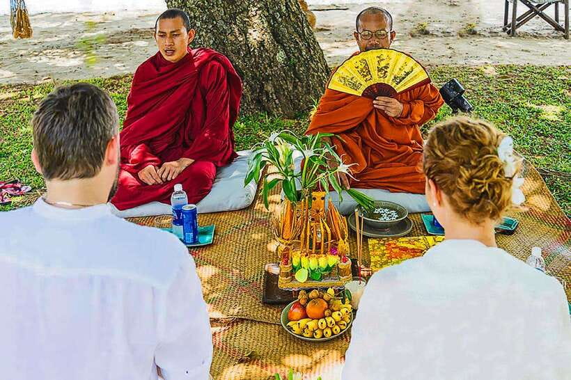 Siem Reap Cambodian Buddhist Water Blessing and Local Market - Key points to know before booking