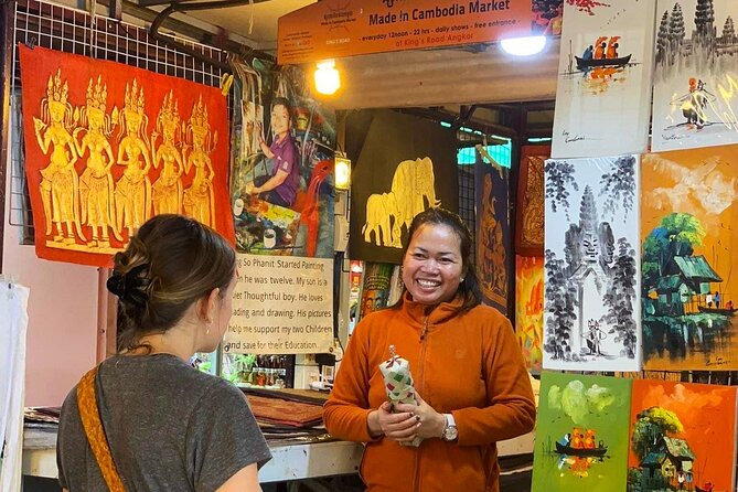 Siem Reap City Walking Tour - Psar Chaa, the Old Market