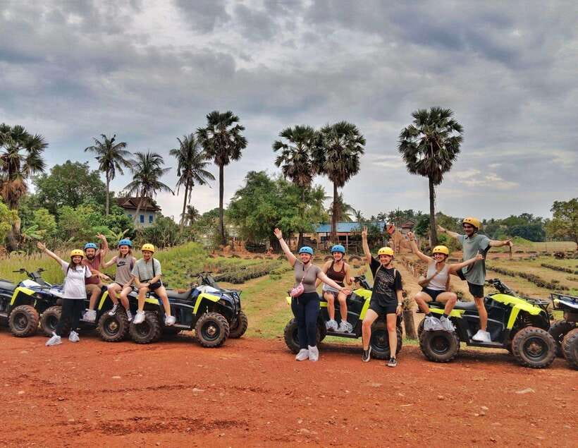 Siem Reap: Countryside Khmer village Tour by Quad Bike & ATV - Leaving Siem Reap Behind