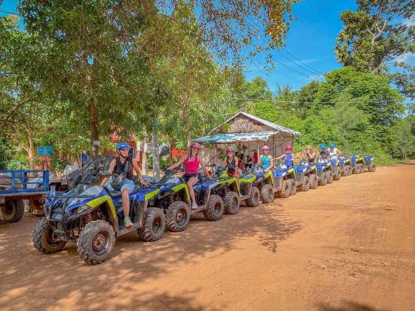 Siem Reap: Countryside Khmer village Tour by Quad Bike & ATV - Farms, Local Stops, and the Crocodile Visit