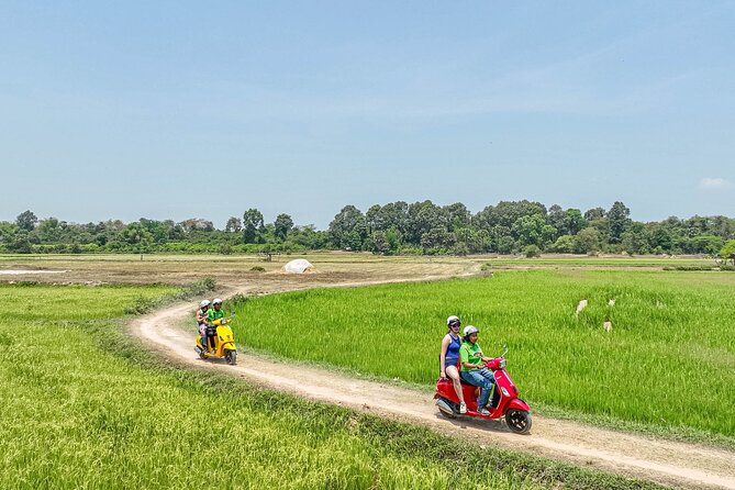 Siem Reap Countryside Vespa Tour / Tuk Tuk Available - Why this Vespa ride makes a good change from Angkor