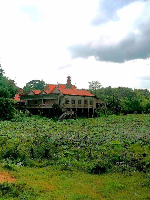 Siem Reap: Fishing in the rice fields, in the villages of Siem Reap - The early ride from Siem Reap to village markets
