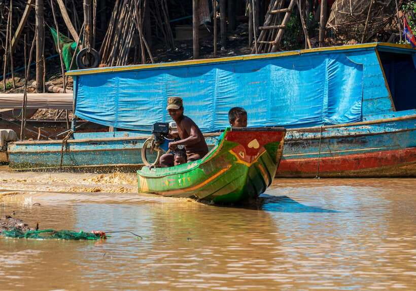 Siem Reap Floating Village Kampong Phluk Sunset with Boat - Key points before you book
