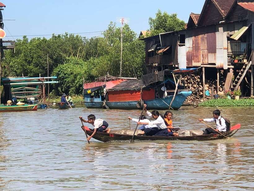 Siem Reap Floating Village Kampong Phluk Sunset with Boat - Why Kampong Phluk makes a good afternoon trip