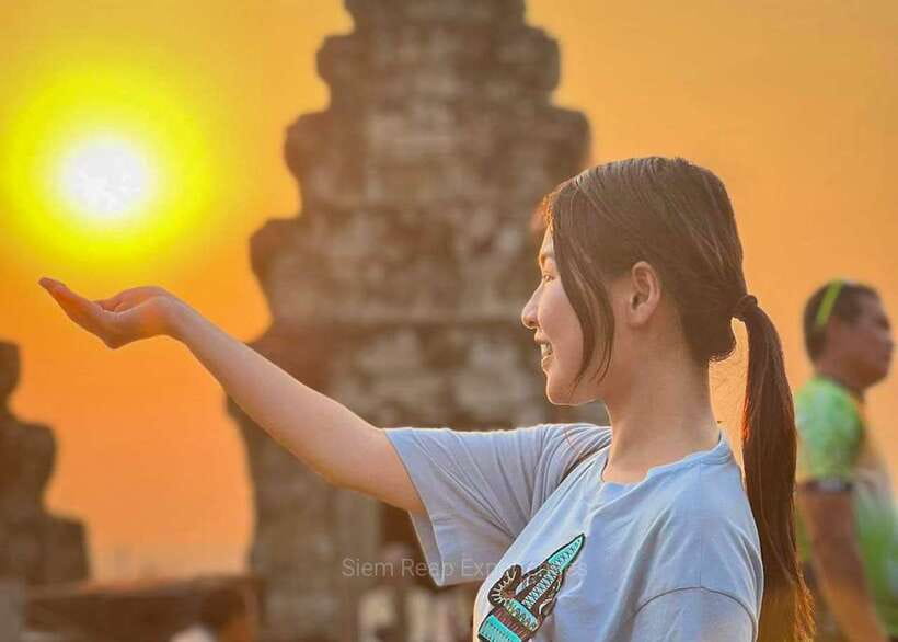 Siem Reap: Full-Day Angkor Wat Guided Tour with Sunset - Ta Prohm: trees, ruins, and a slower walk