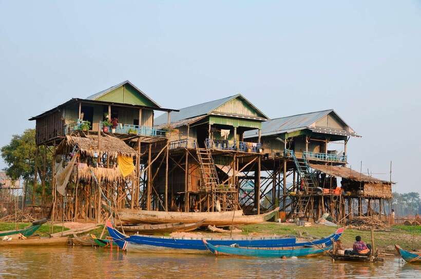 Siem Reap: Half-Day Kampong Phluk with Sunset, Boat & Guide - The optional mangrove canoe from October to January