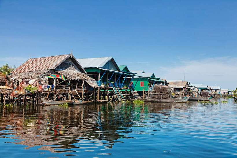 Siem Reap: Kampong Phluk Floating Village Tour with Boat - Tonle Sap by riverboat and floating restaurant
