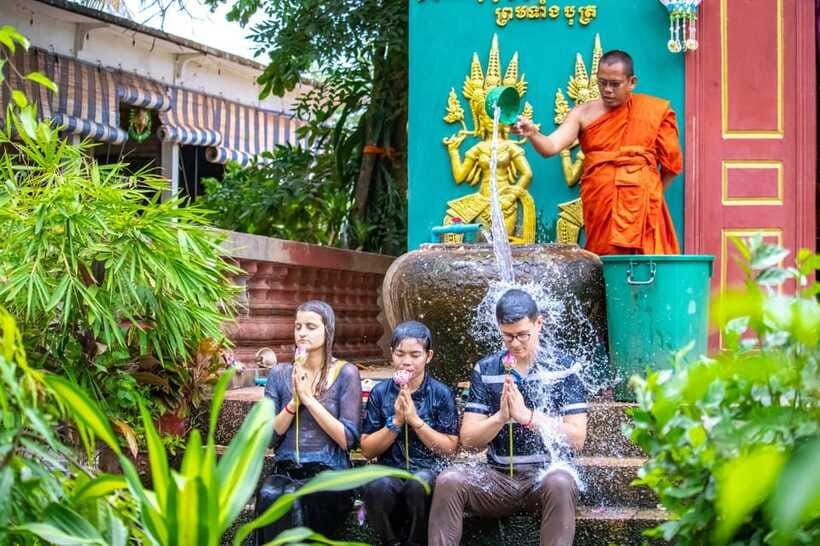 Siem Reap: Khmer Water Blessing by Monk and Lotus Farm Visit - Five things to know before you book