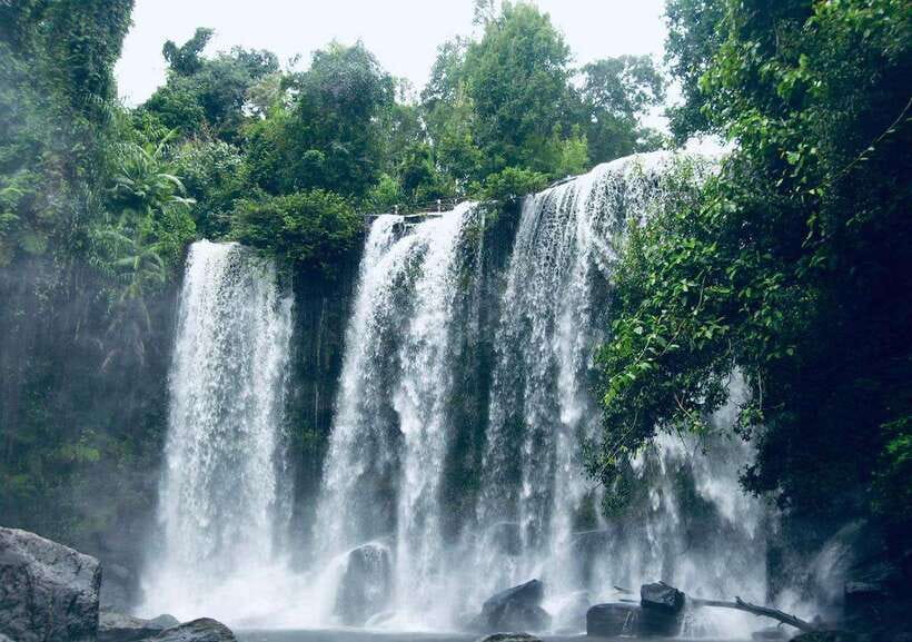 Siem Reap: Koulen Mountain Waterfall +Beng Mealea with Guide - Stone quarries and the building of temples